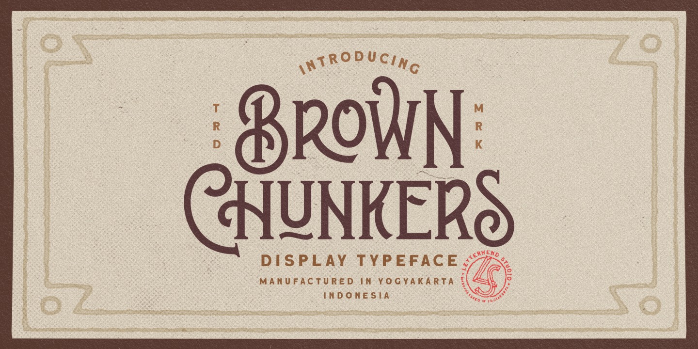 Font Brown Chunkers